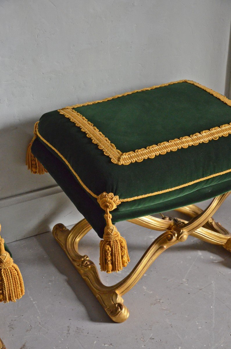 Paire De Ployants Louis XV-photo-2