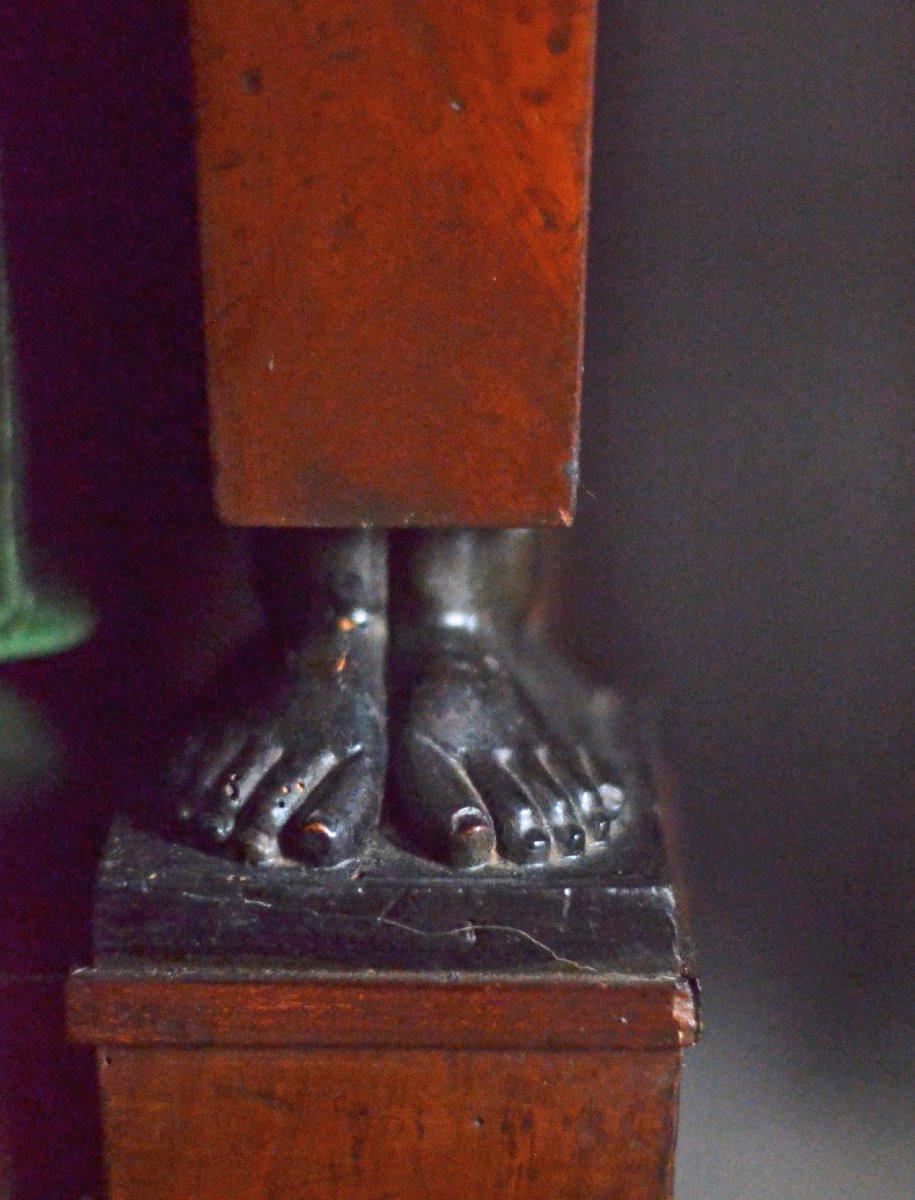 Lit Empire En Acajou -photo-3