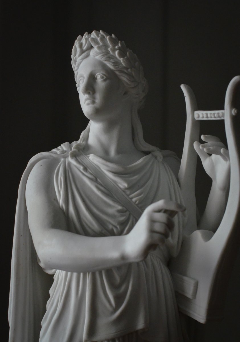 Pair Of Neoclassical Statuettes -photo-3