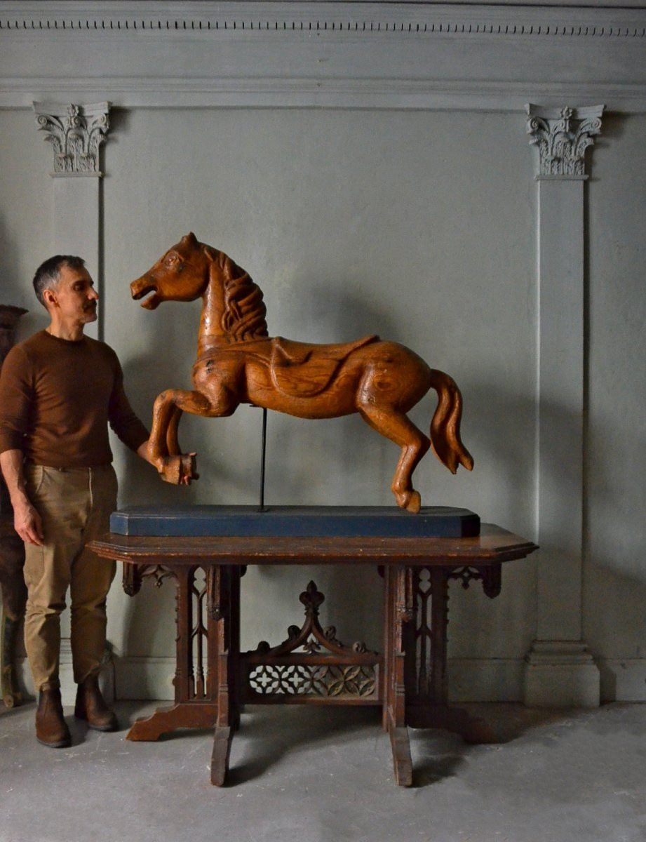 Chevaux de manège / art forain-photo-2