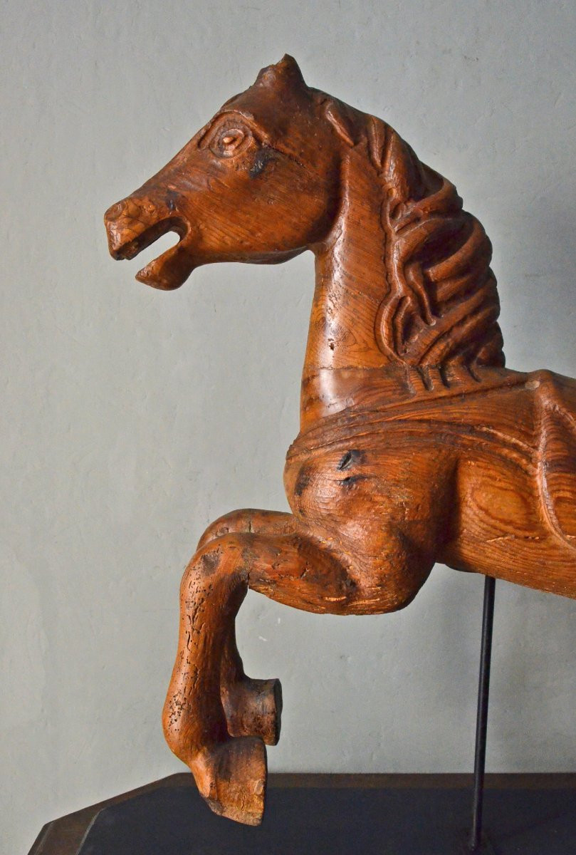 Chevaux de manège / art forain-photo-3
