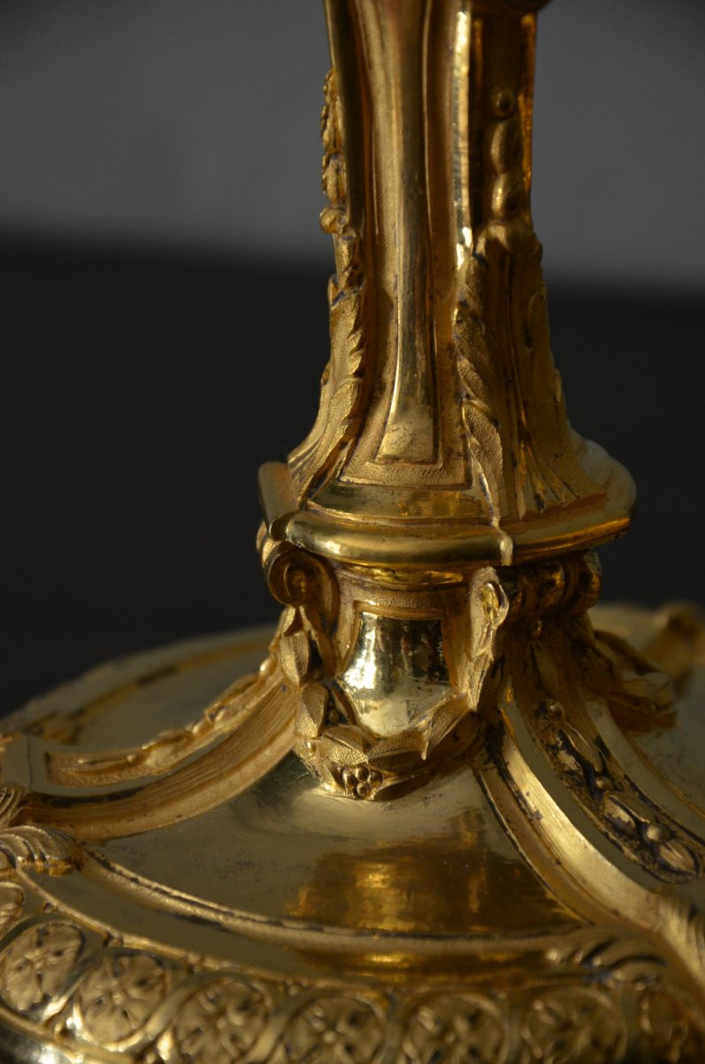 Pair Of Candlesticks Jean Démosthène Dugourc-photo-4