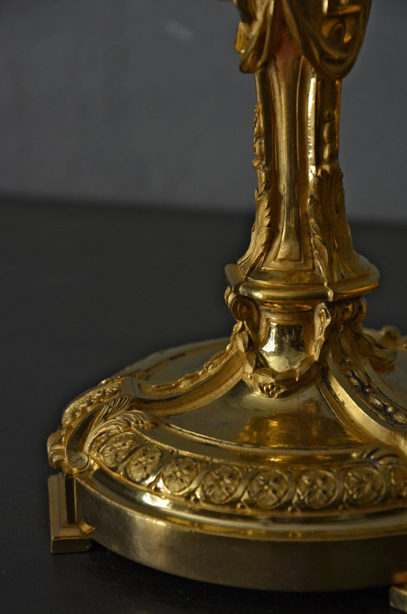 Pair Of Candlesticks Jean Démosthène Dugourc-photo-2