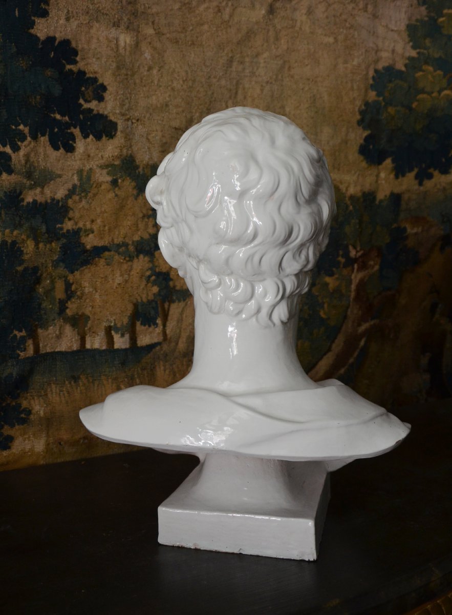 Cantagalli Majolica Bust -photo-4