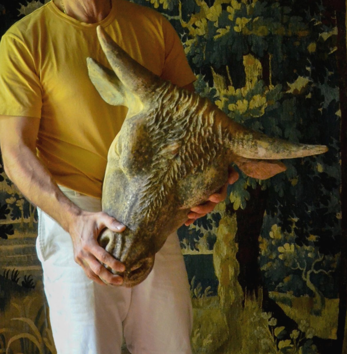 Terracotta Bull's Head -photo-3