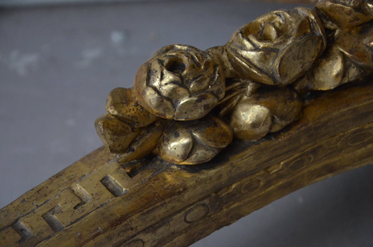 Grande console estampillée Chollot-photo-1