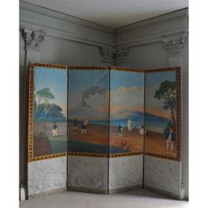Screen In Painted Paper