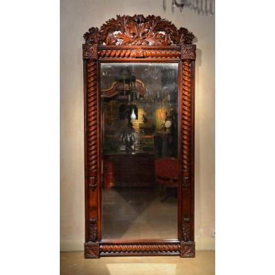 Russian Mahogany Mirror