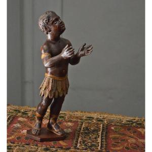 Statuette Of A Black Man