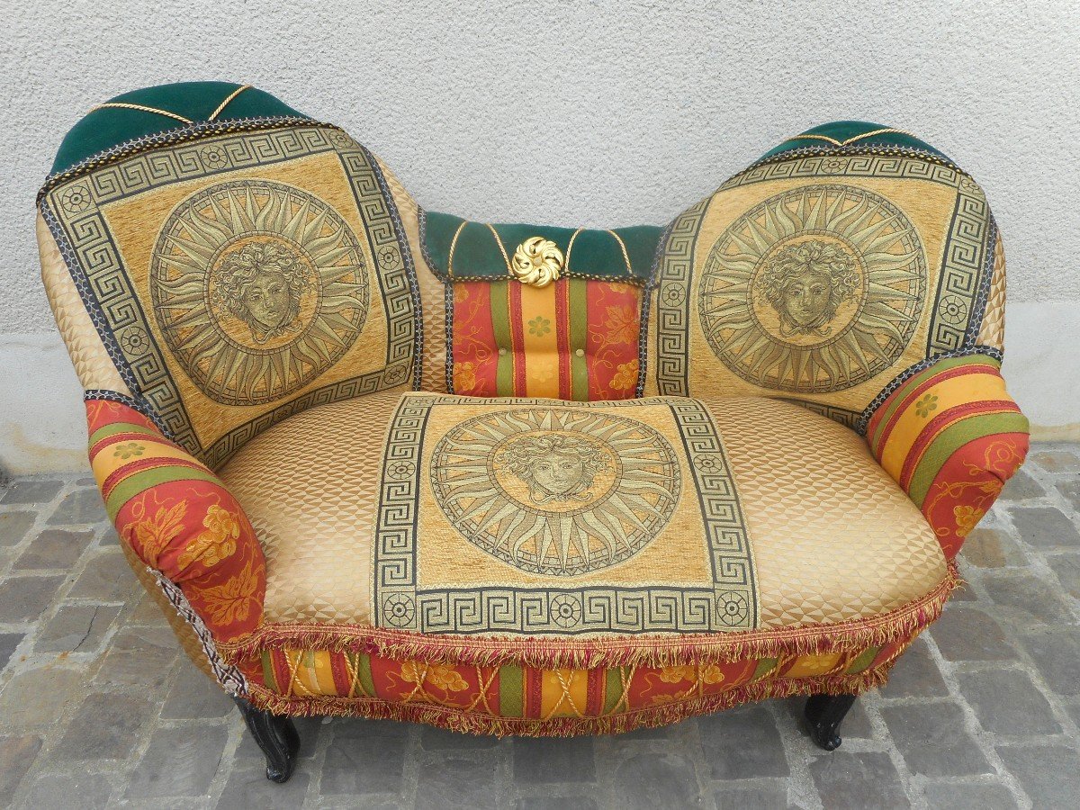 Confident Sofa Napoleon III Period-photo-2