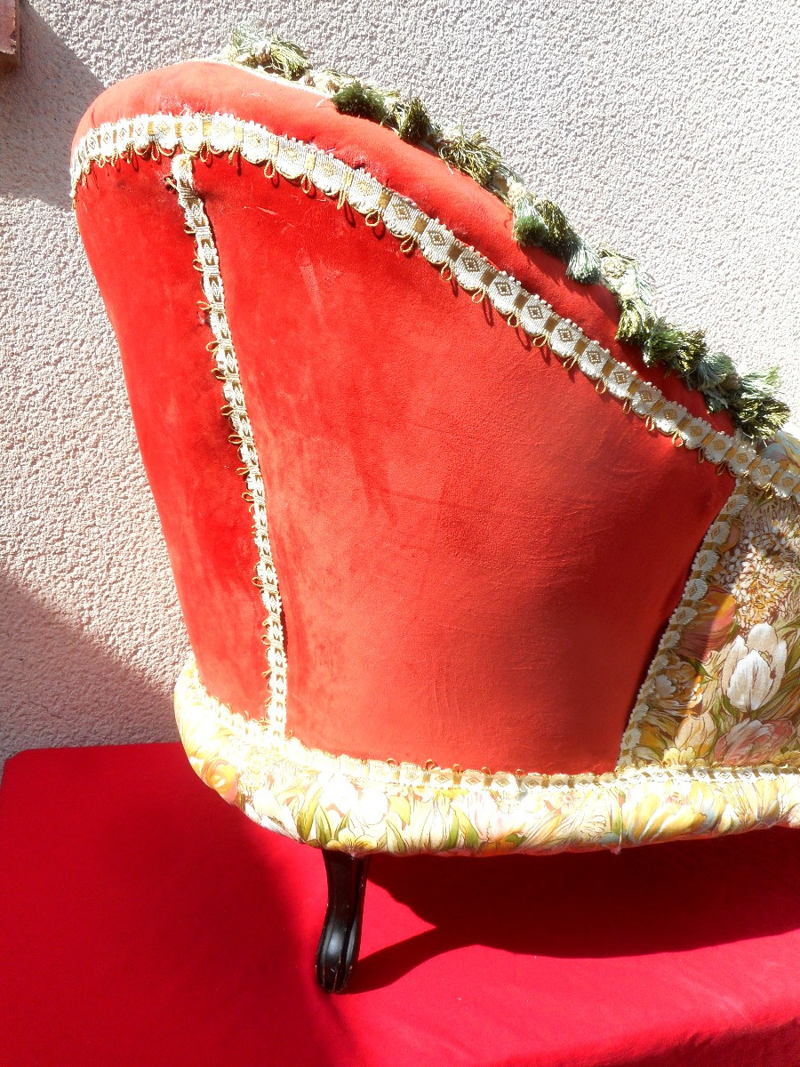 Ensemble De Salon Capitonné époque Napoléon III-photo-1