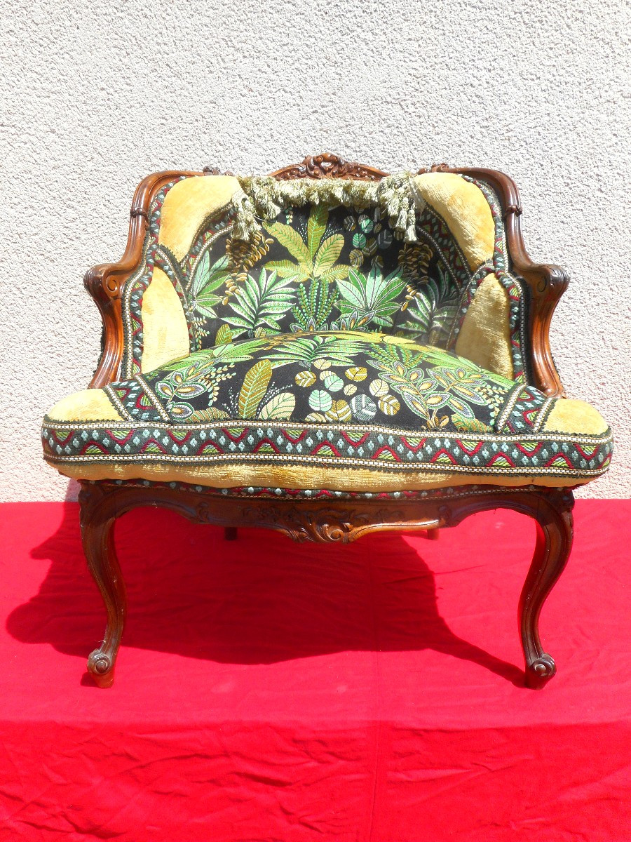 19th Century Broken Duchess In Walnut-photo-3