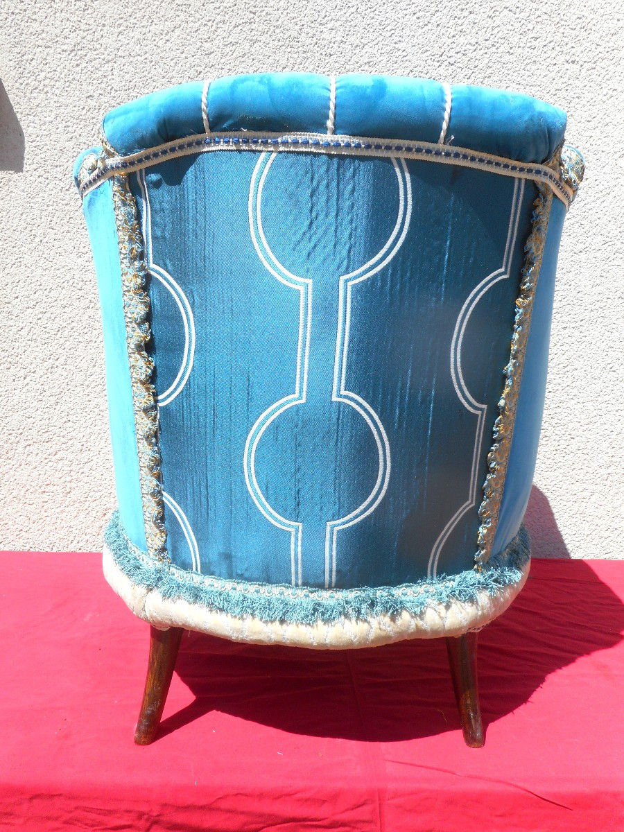 Pair Of Art Deco Armchairs -photo-4