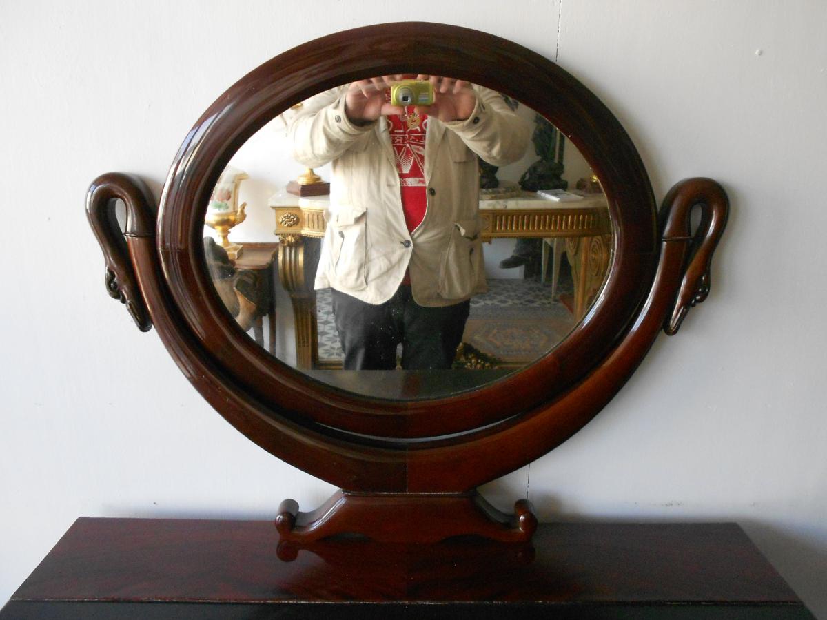 Empire Period Dresser In Mahogany-photo-2