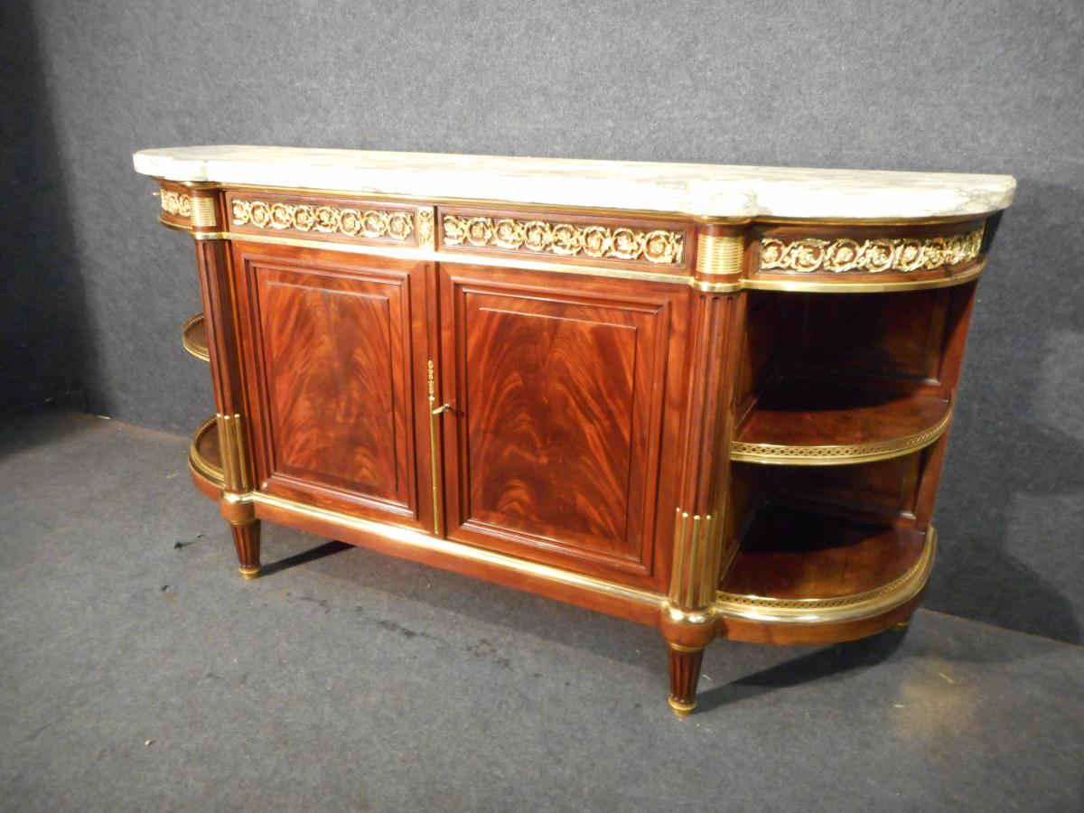 19th Century Period In Cuba Mahogany And Golden Bronze-photo-4