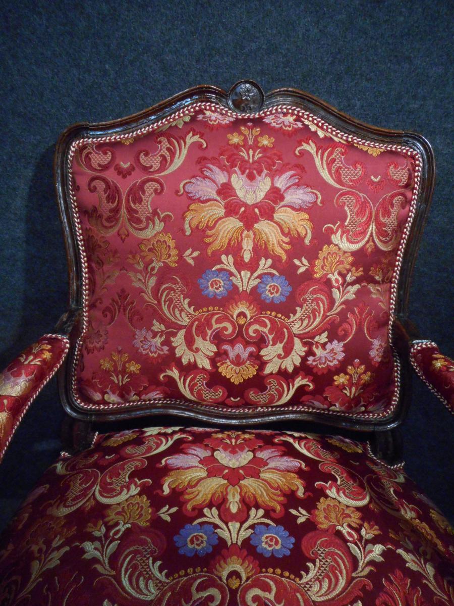 Pair Of Armchair Regency Period-photo-2