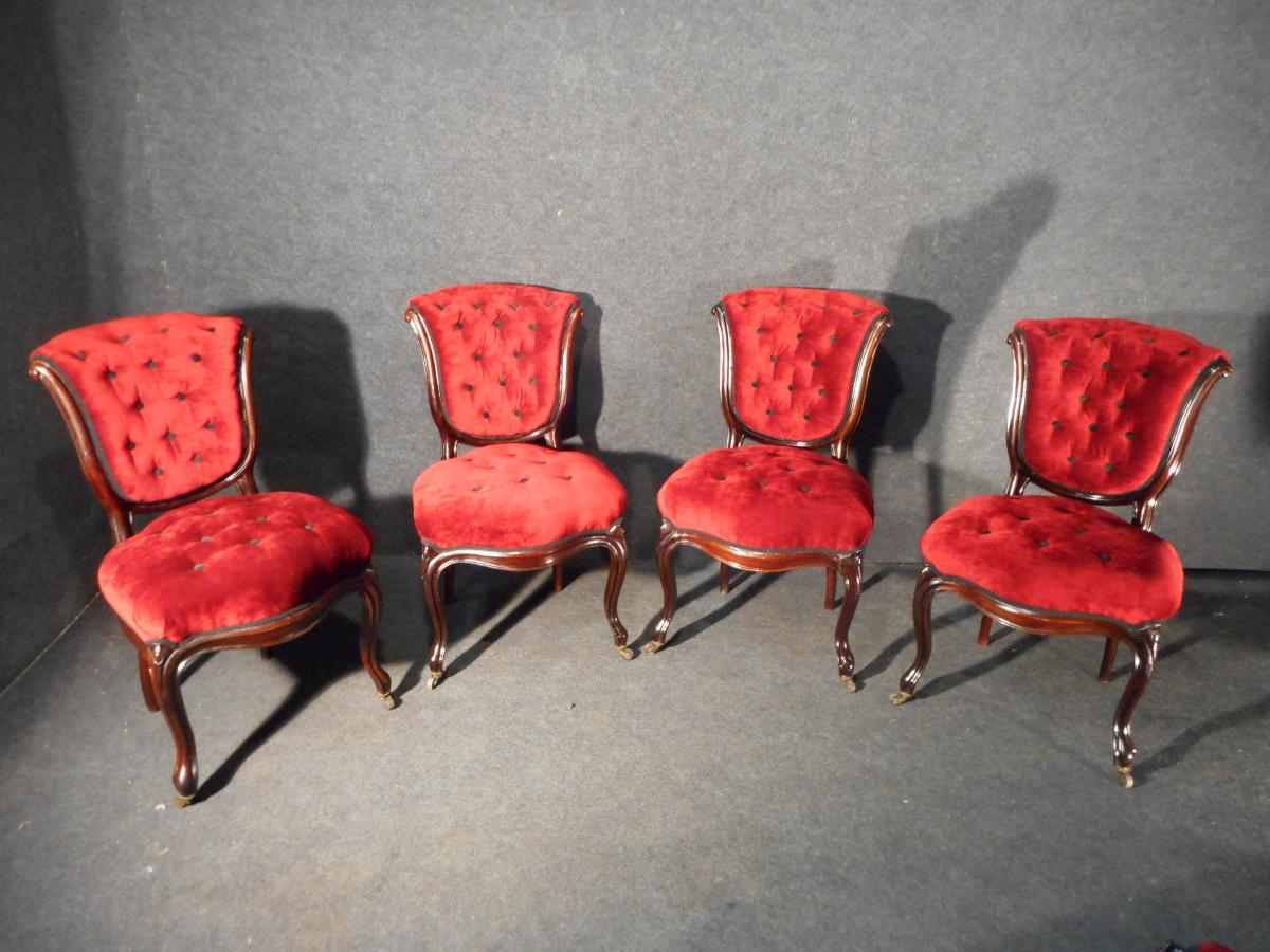 Capitoline Napoleon III Rosewood Living Room Set-photo-2