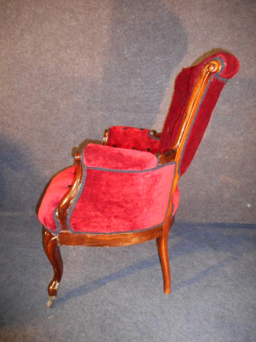 Capitoline Napoleon III Rosewood Living Room Set-photo-2