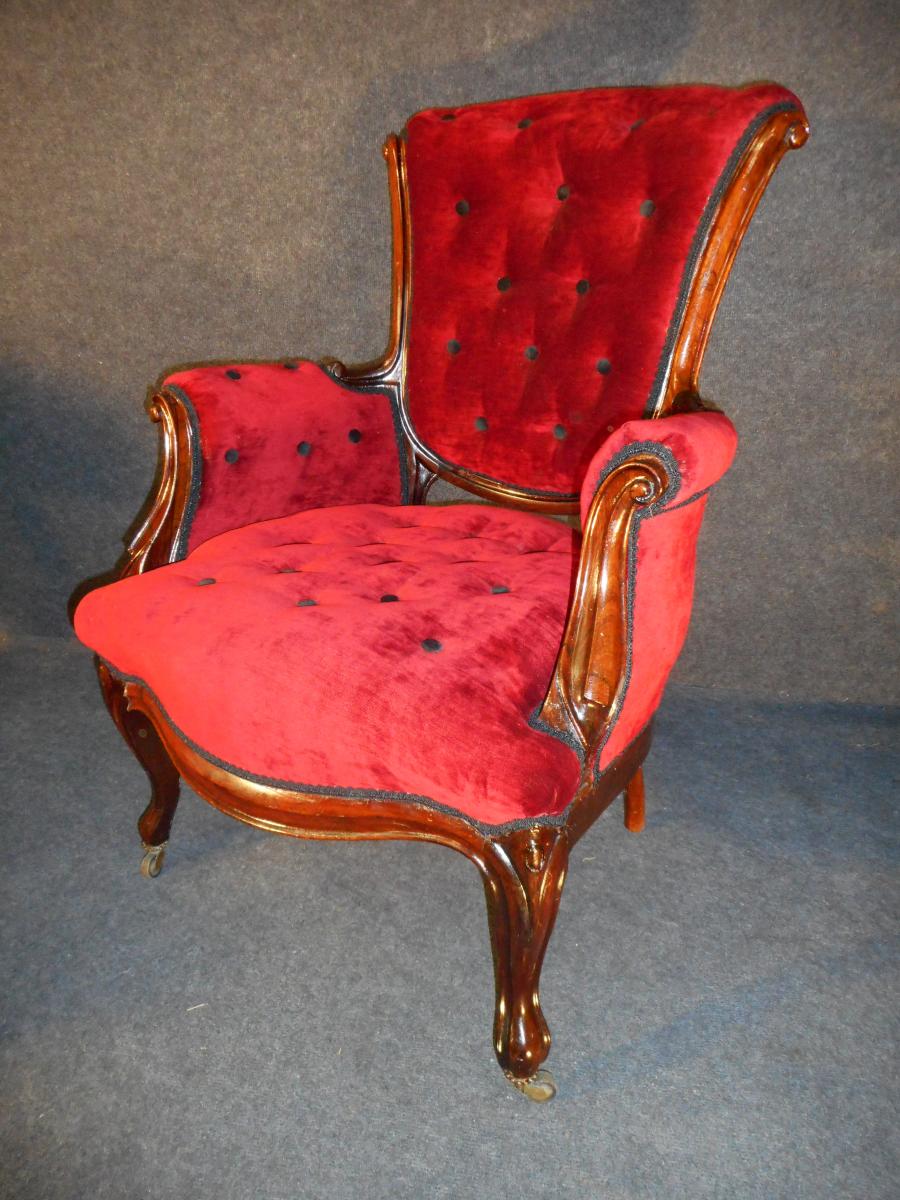 Capitoline Napoleon III Rosewood Living Room Set-photo-4