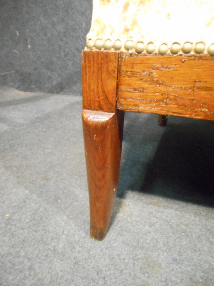 Armchair Aux Entrelacs By Jules Leleu (1883-1961)-photo-1