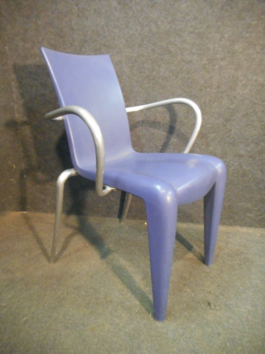 Series Of 5 Armchair Louis 20 Philippe Starck Edition Vitra-photo-3
