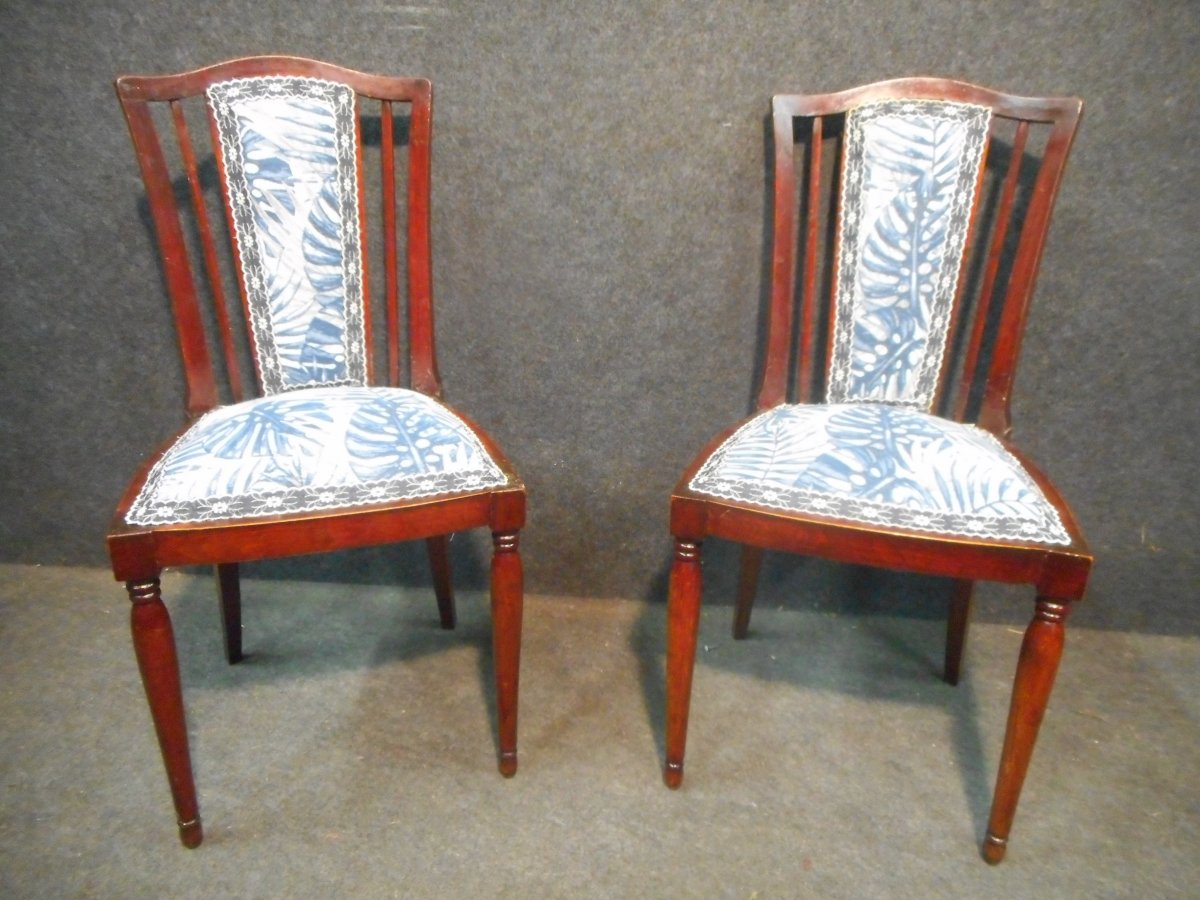 Mahogany Art Deco Period Living Room Set-photo-8