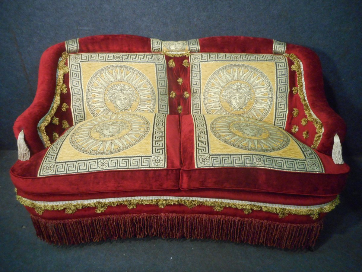 Sofa Napoleon III In Velvet