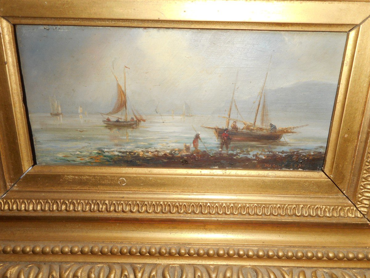 Peinture Marine de Gerarda Hermina Marius Eraud (1854-1919)-photo-3