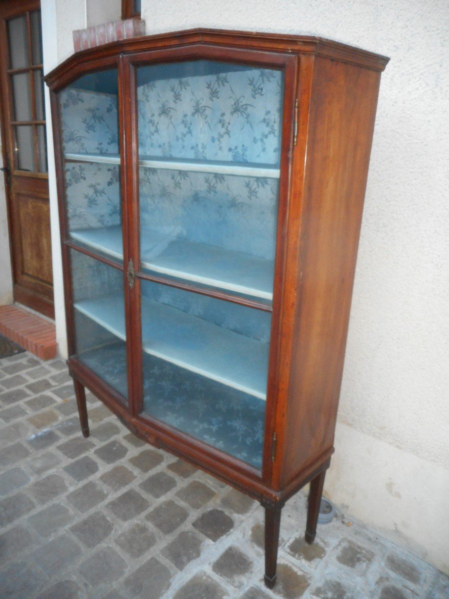 18th Century Cherrywood Showcase-photo-2