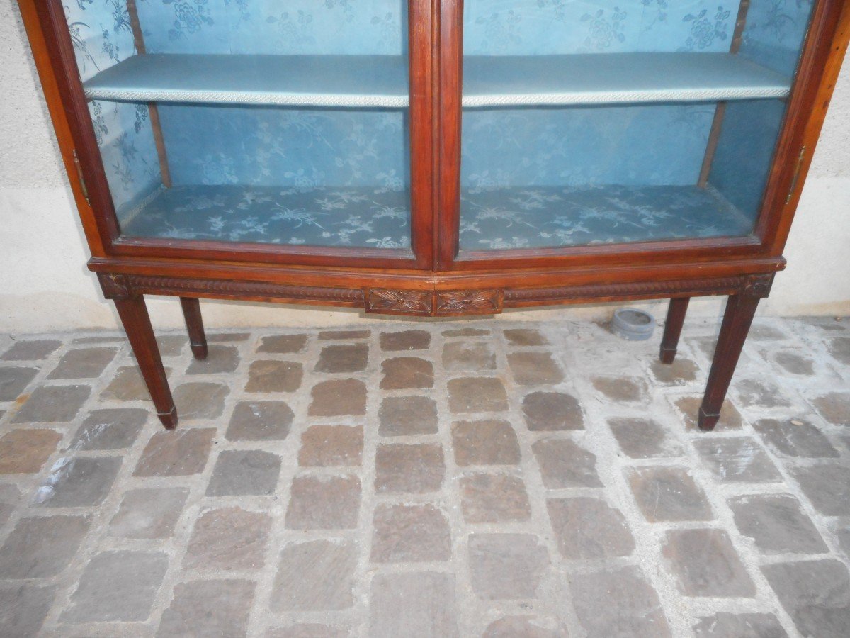 18th Century Cherrywood Showcase-photo-4
