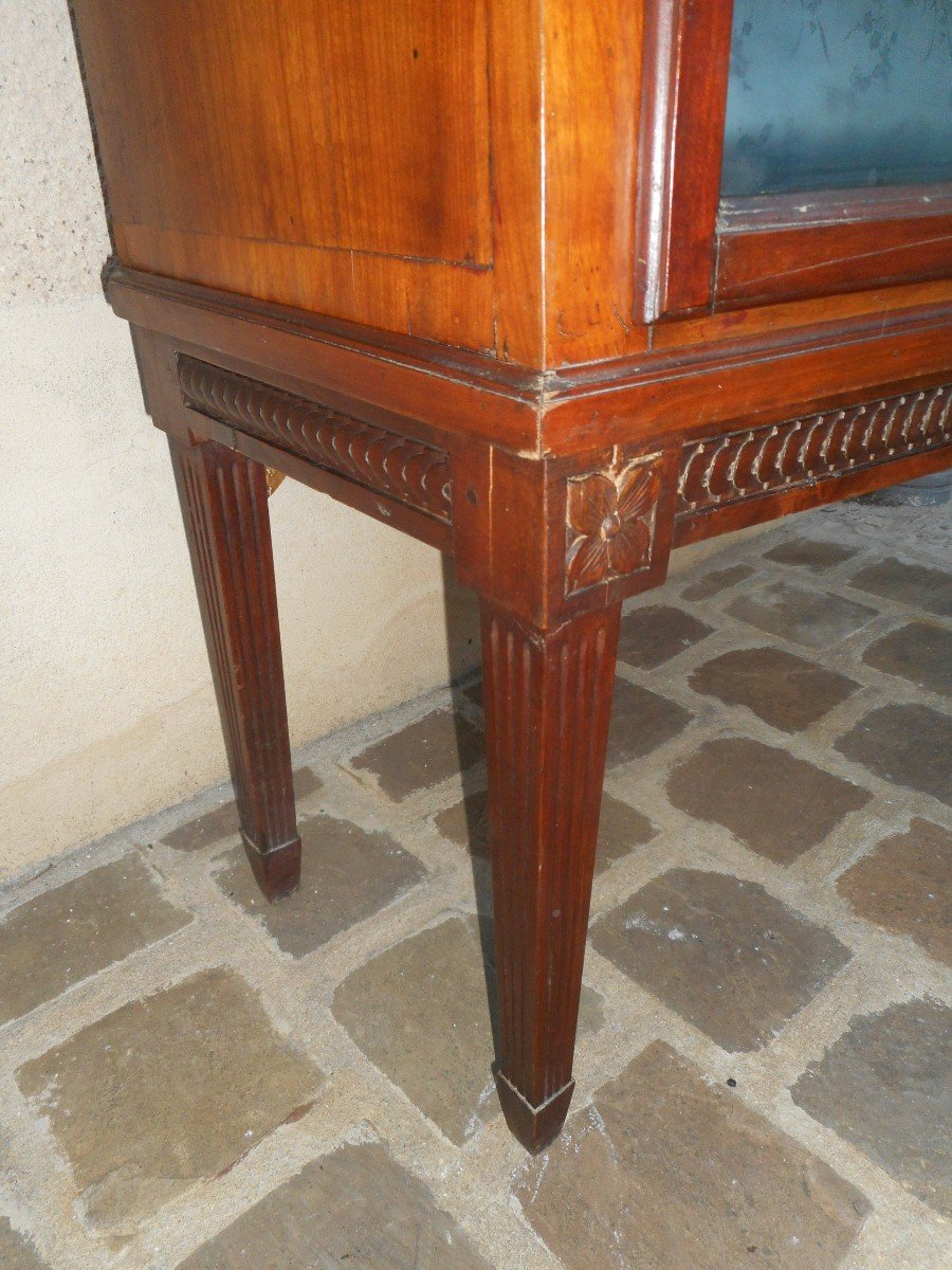 18th Century Cherrywood Showcase-photo-5