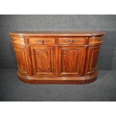 Superb Mahogany Sideboard De Cuba Napoleon III