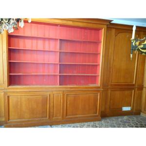 Ensemble de boiserie en chene époque fin XIXe