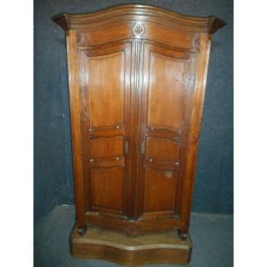 Small Curved Wardrobe Early Nineteenth Time Companion Work