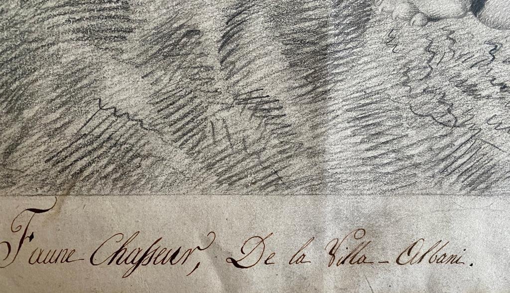 HOURTELIOU, d'après François Gédéon REVERDIN - Faune Chasseur. De La Villa Albani-photo-3