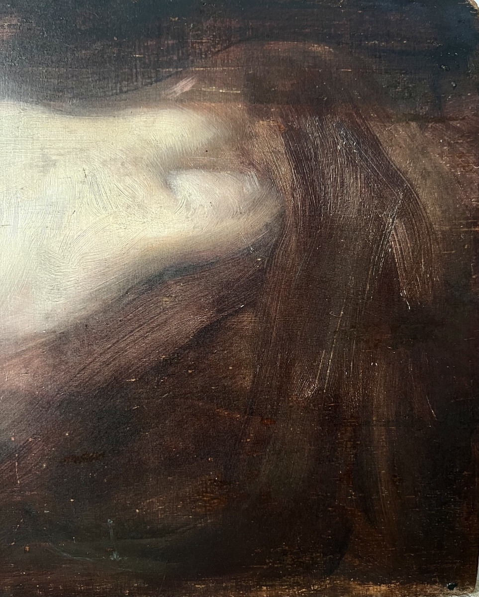 Danaïde - Entourage de Jean-Jacques Henner, vers 1880-photo-2