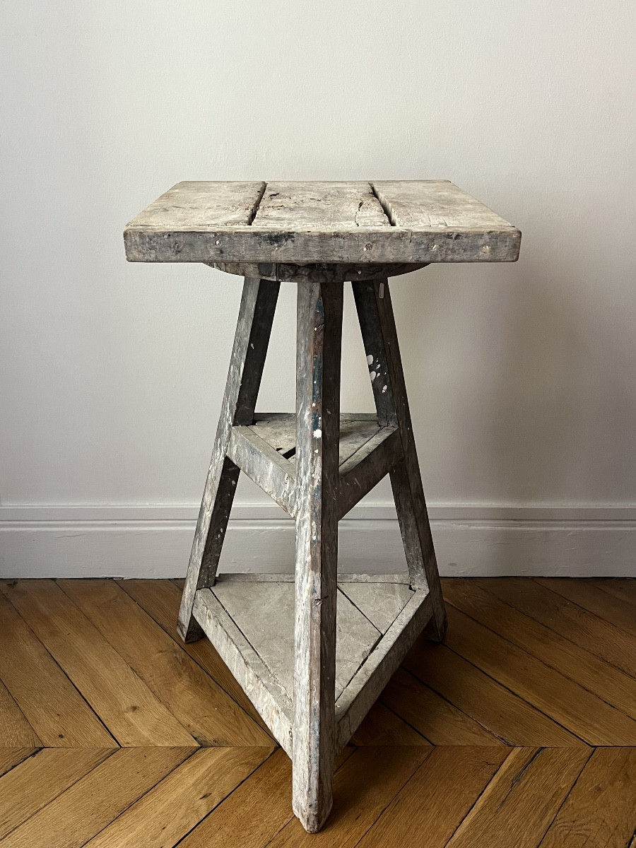 Sculptor's Workshop Stool 
