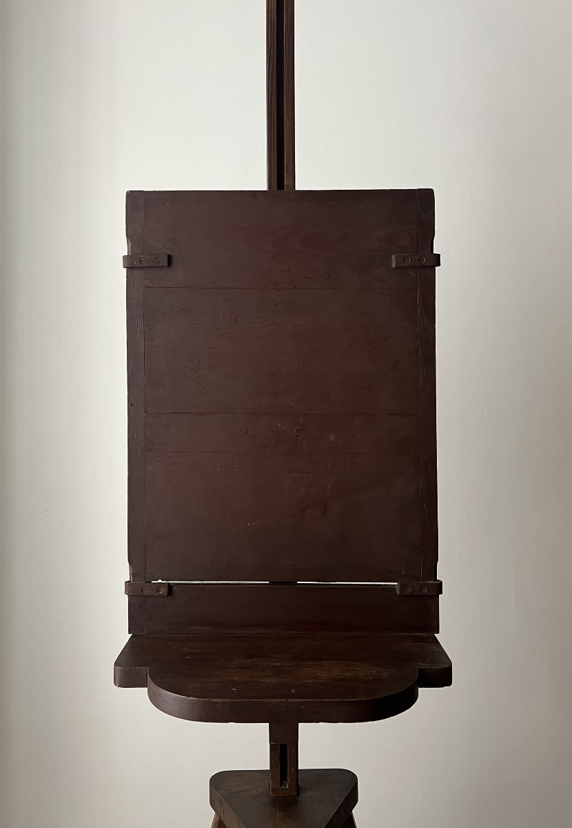Sellette chevalet de sculpteur, XIXe-photo-3