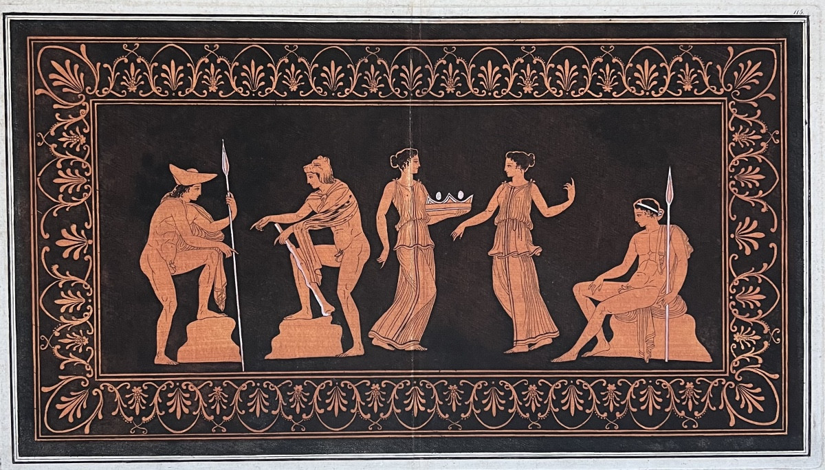 Hamilton Engraving By Hancarville - Late 18th Century