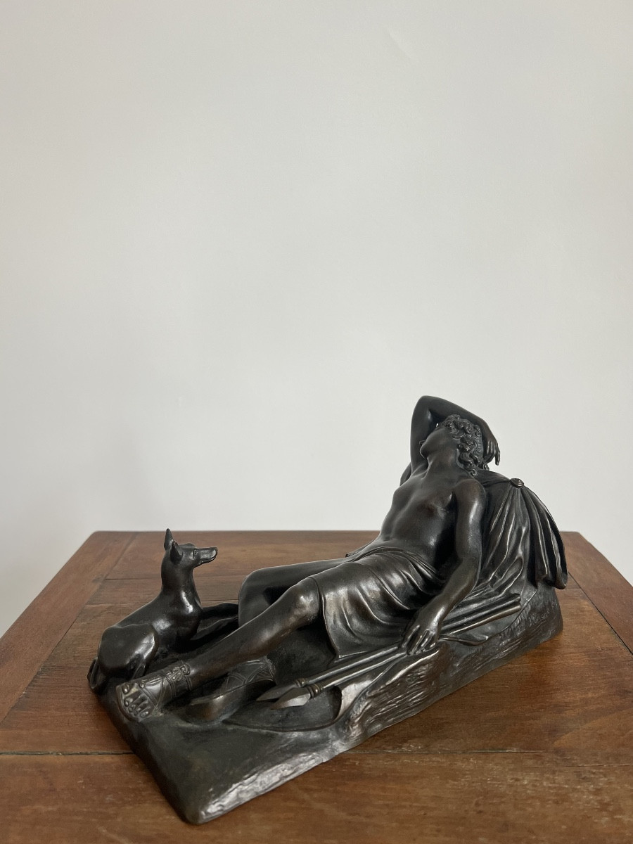 Le sommeil d’Endymion d’après Canova (1757-1822)-photo-2