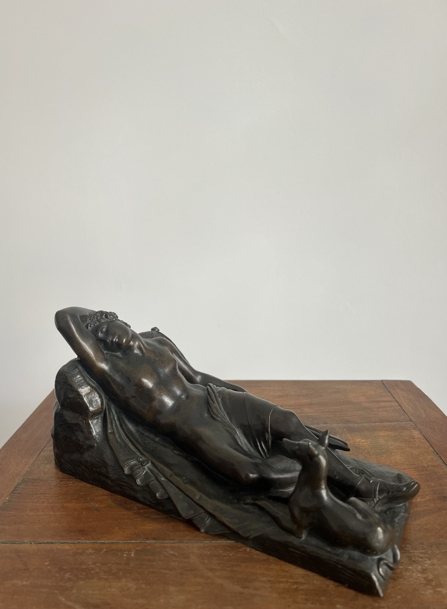 Le sommeil d’Endymion d’après Canova (1757-1822)