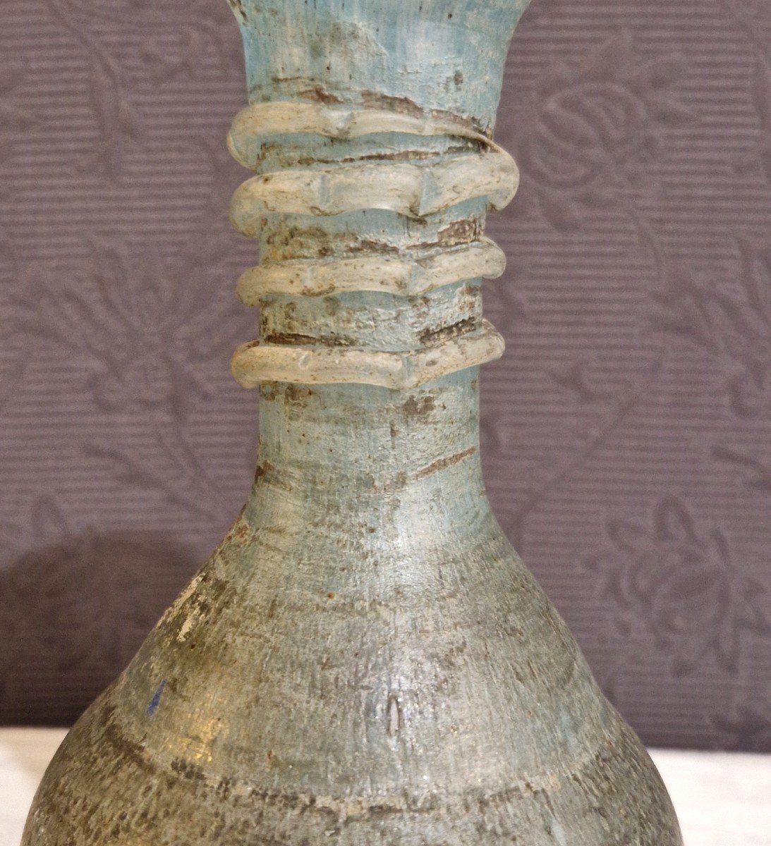 Vase Scavo En Verre De Murano-photo-7