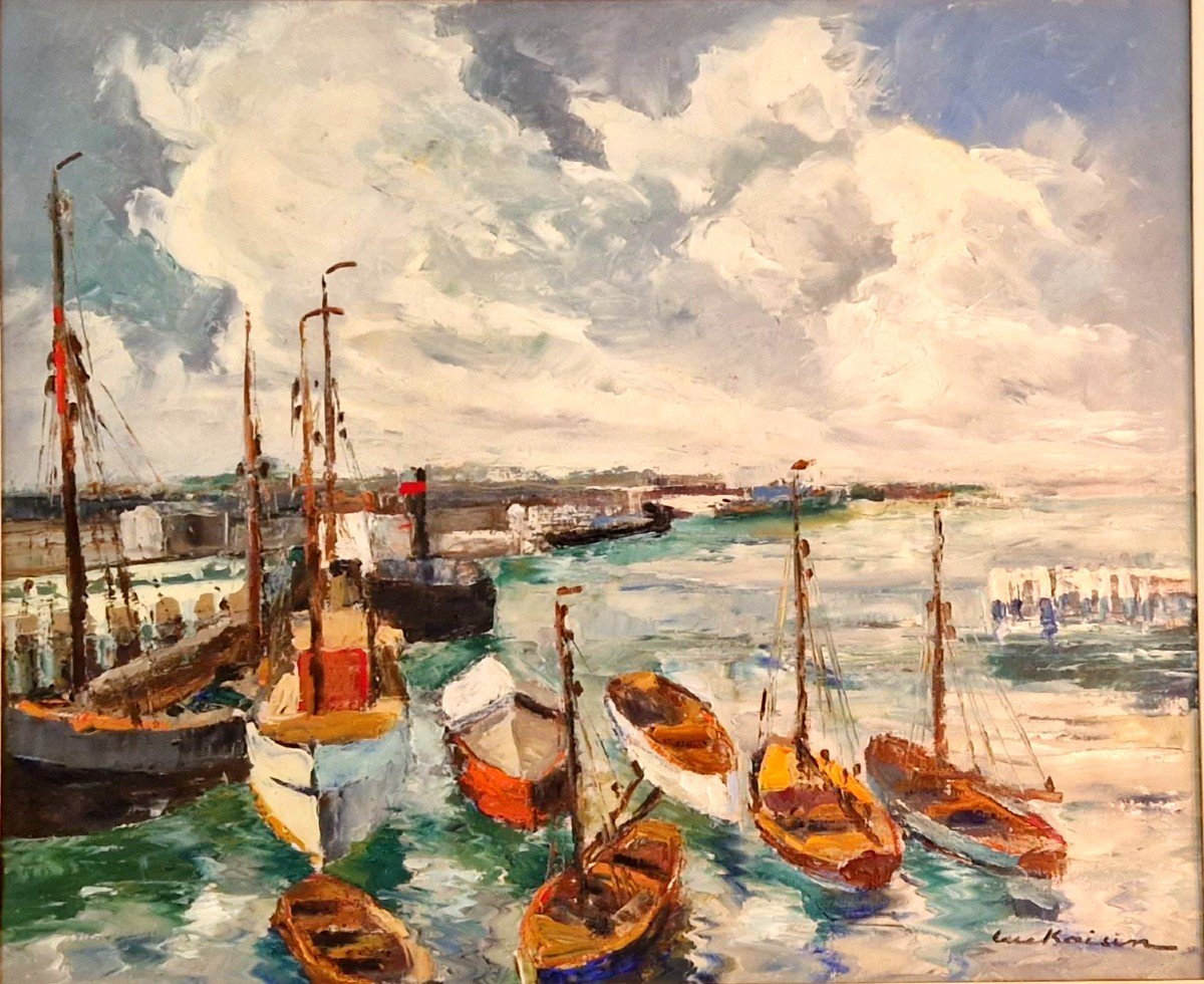 Port Of Ostend By Luc Kaisin