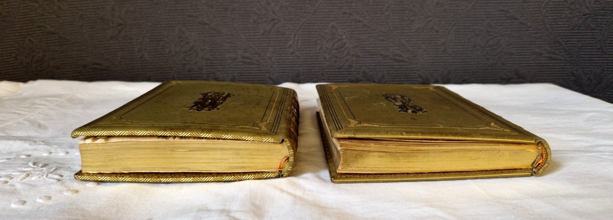 Pair Of Missal Early Twentieth-photo-3