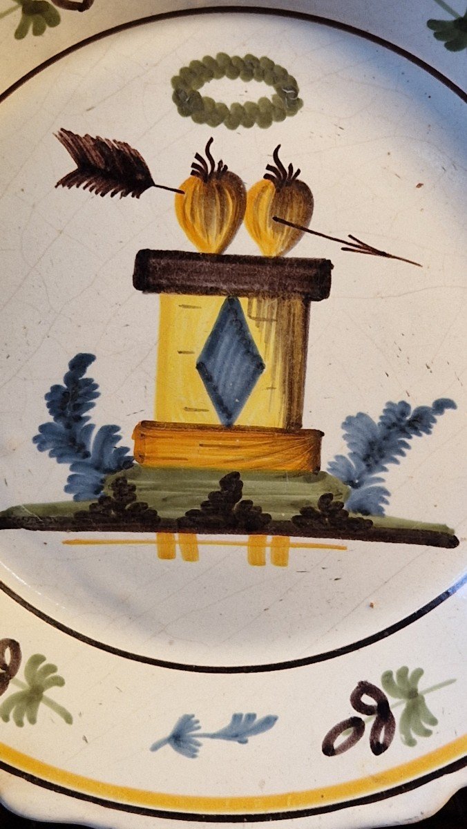 Revolutionary Plate Nevers XVIII Eme-photo-2