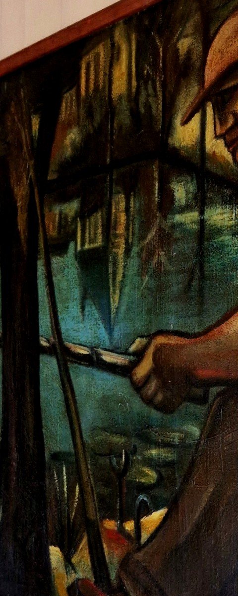 Sinner By Jean Ferchaud 20th Century-photo-3
