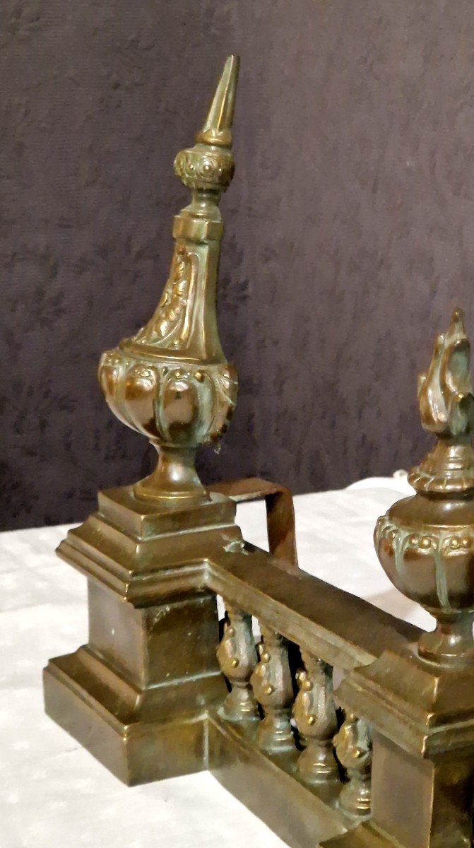 19th Century Bronze Hearth Bar/fireplace Front-photo-4
