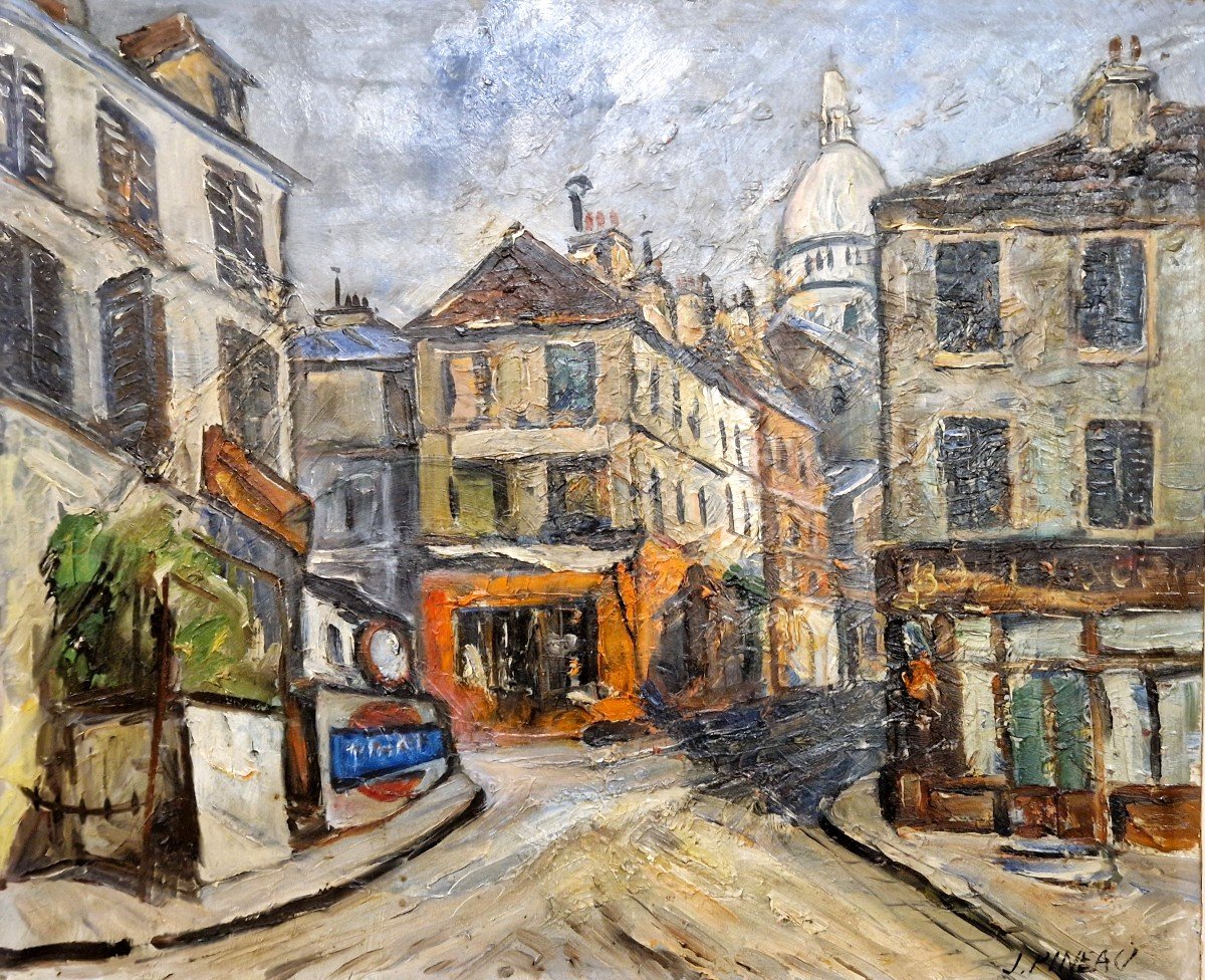 Montmartre By J. Pineau XXth-photo-2