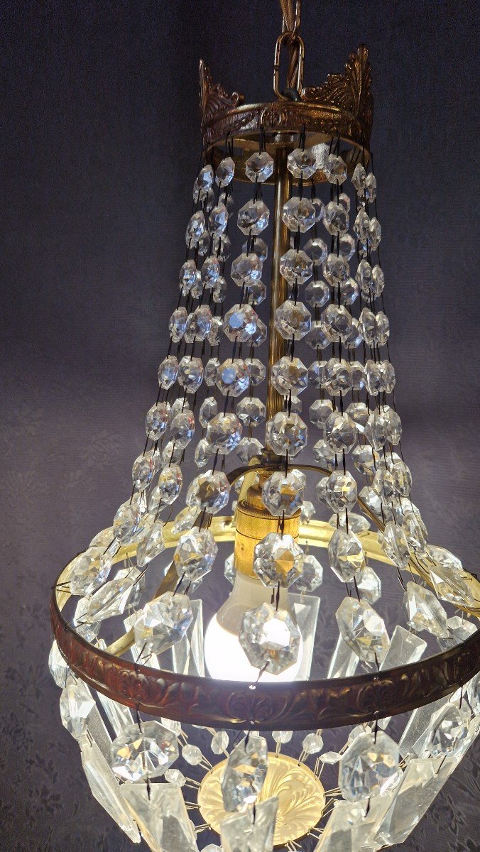 Hot Air Balloon Chandelier Tassel One Light-photo-7