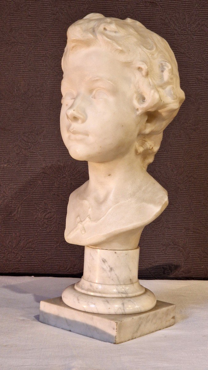Bust By Josué Dupon (1864 - 1935)-photo-2